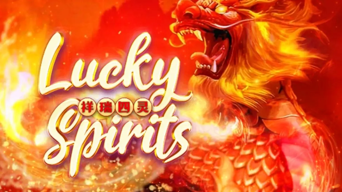 Tampilan layar permainan slot Lucky Spirits pada perangkat seluler